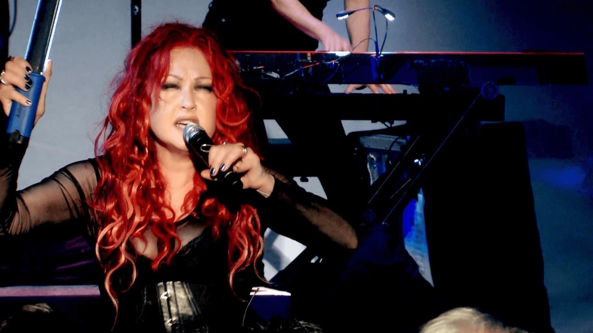 Cyndi Lauper: Front and Center Presents backdrop