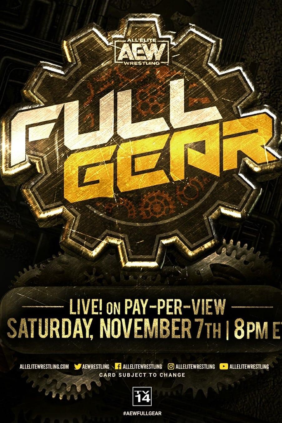 AEW Full Gear poster