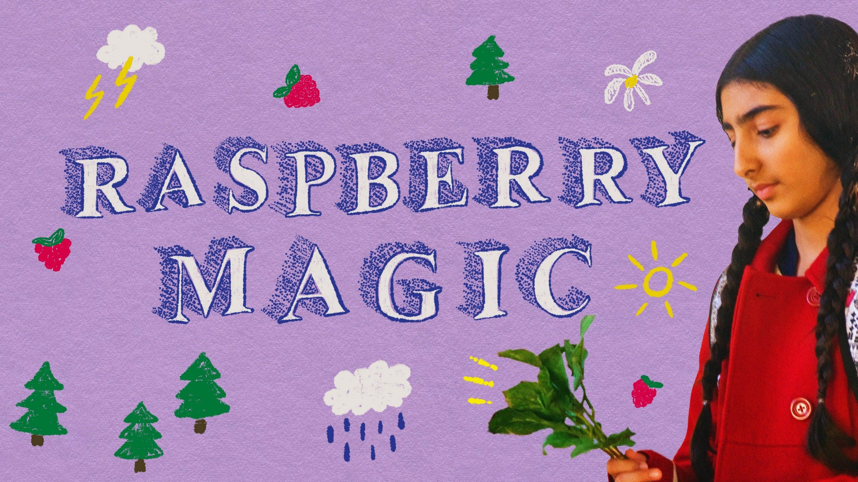 Raspberry Magic backdrop