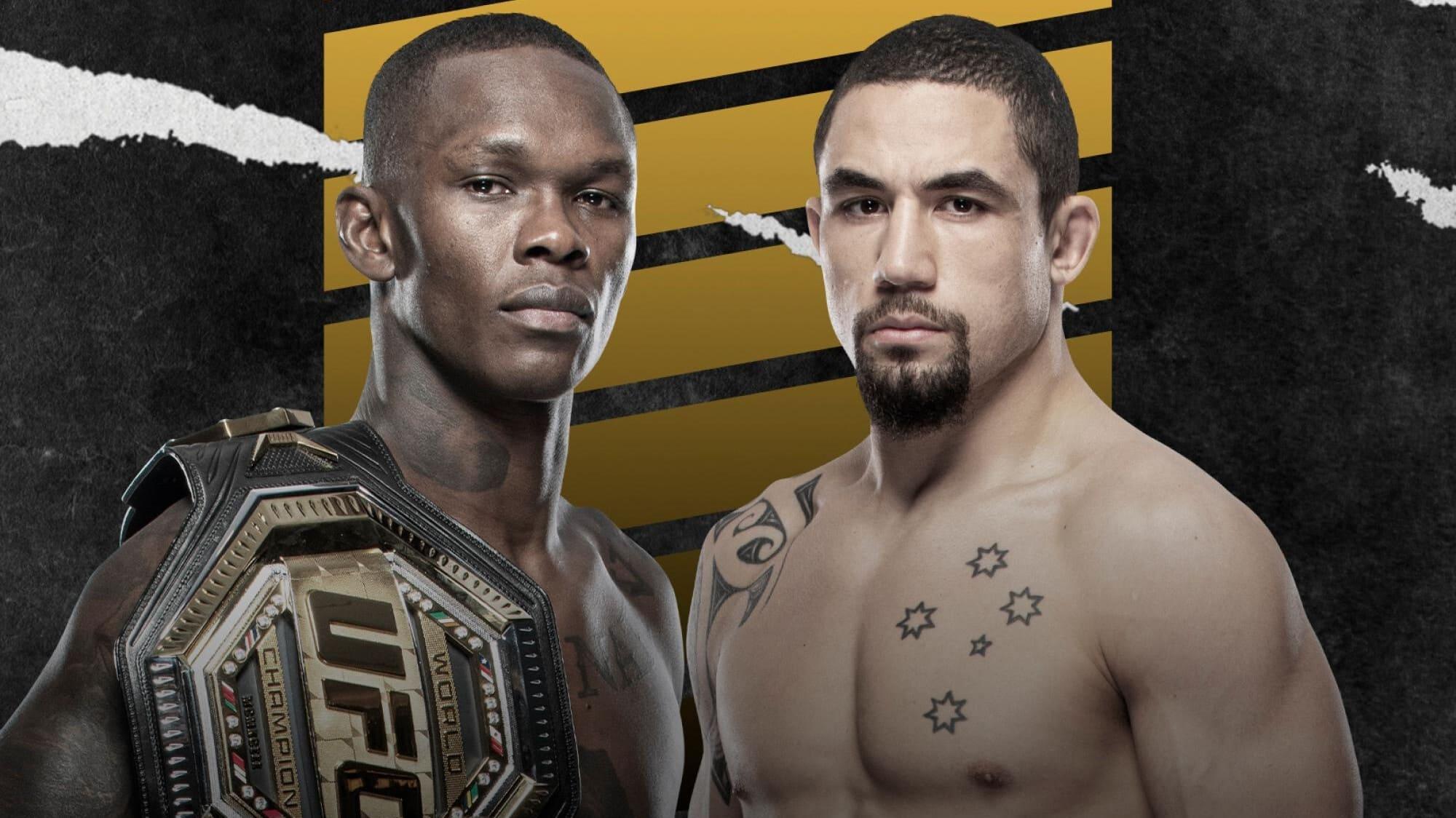 UFC 271: Adesanya vs. Whittaker 2 backdrop