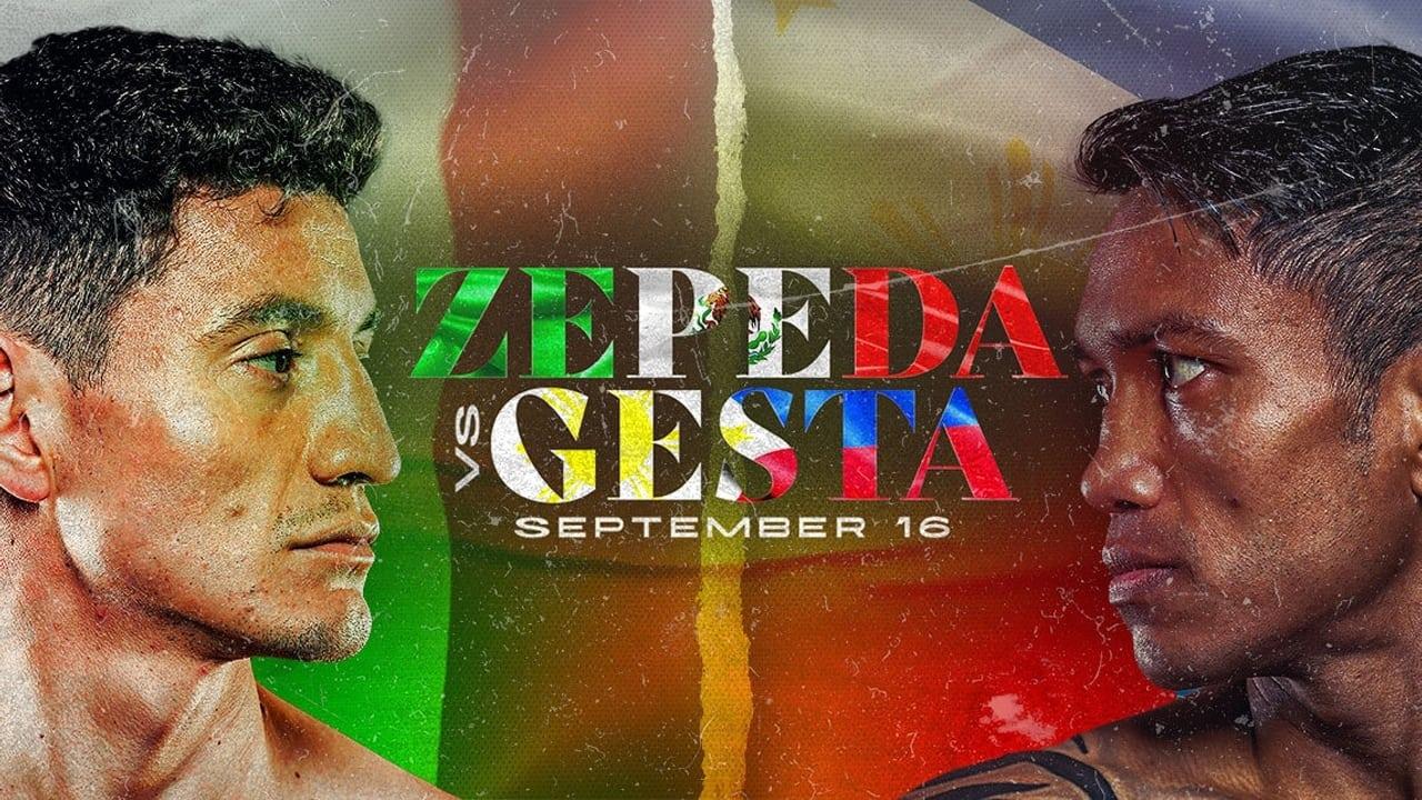 William Zepeda vs. Mercito Gesta backdrop