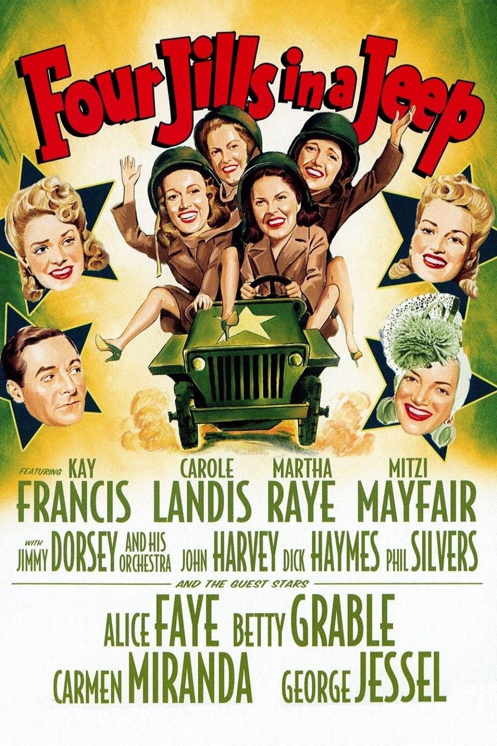 Four Jills in a Jeep poster