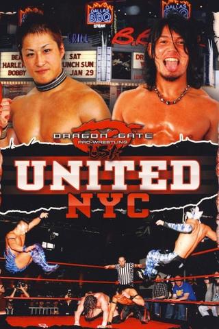 Dragon Gate USA United: NYC poster