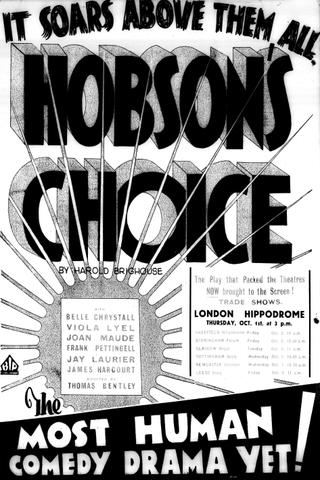 Hobson's Choice poster