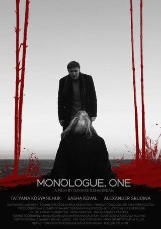 Monologue. One poster
