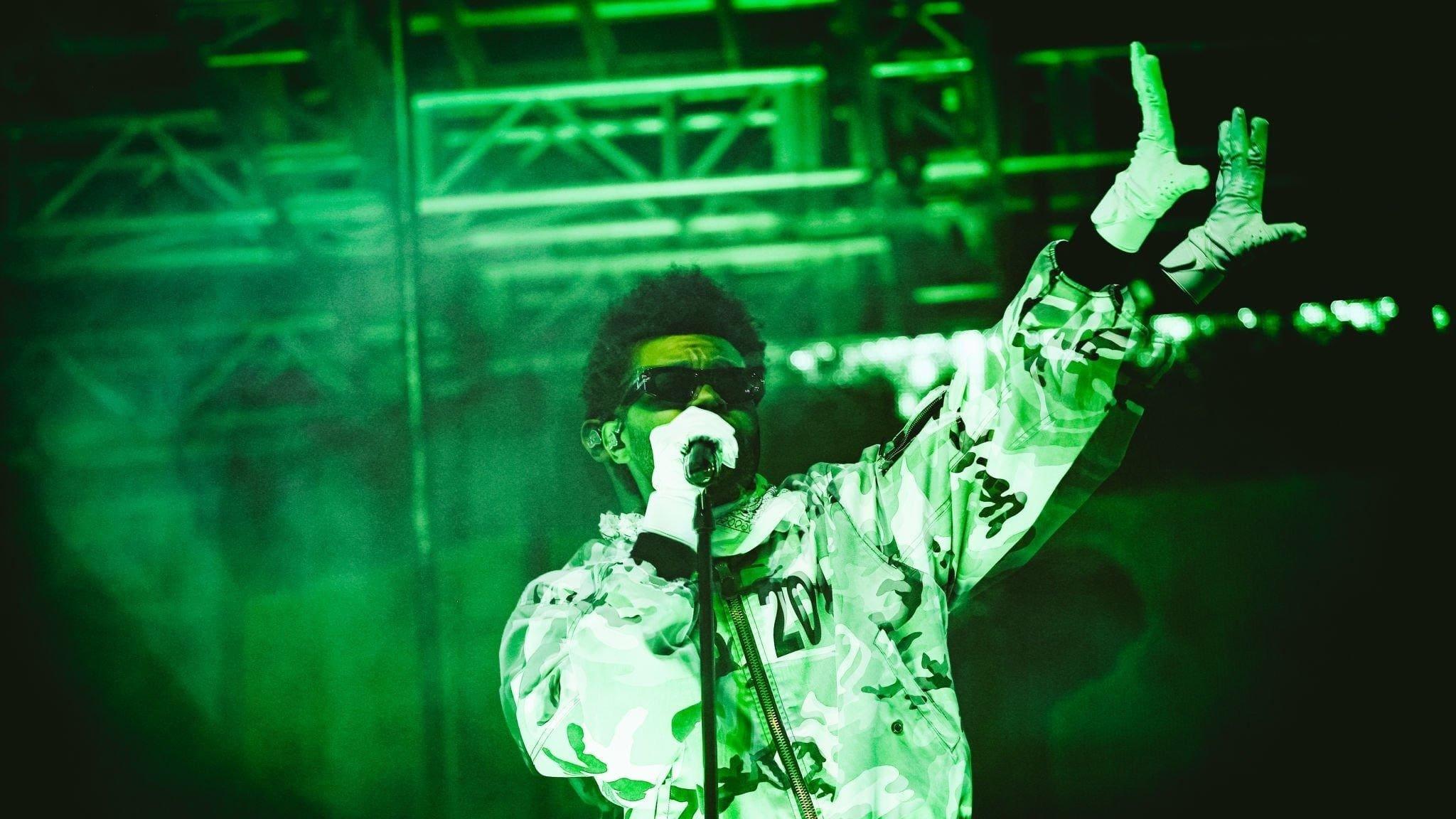 The Weeknd: Coachella Music Festival Live Show backdrop