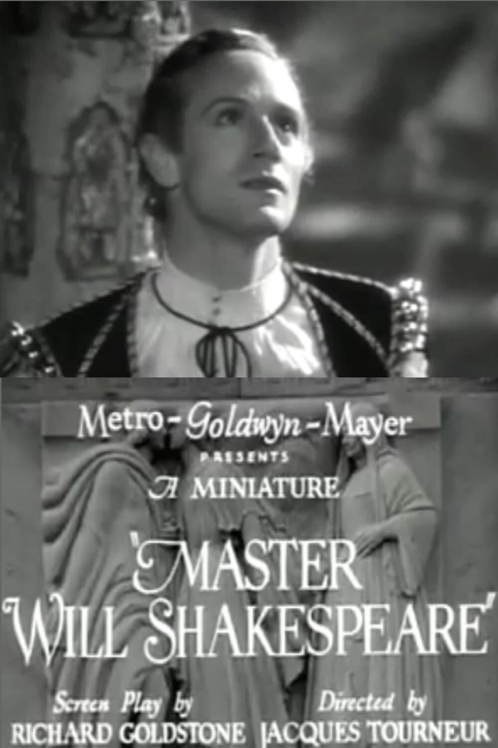 Master Will Shakespeare poster