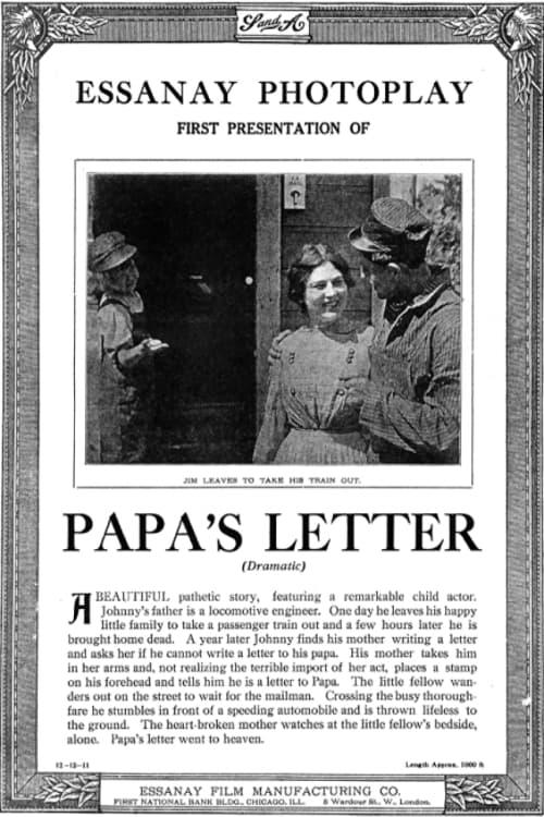 Papa's Letter poster