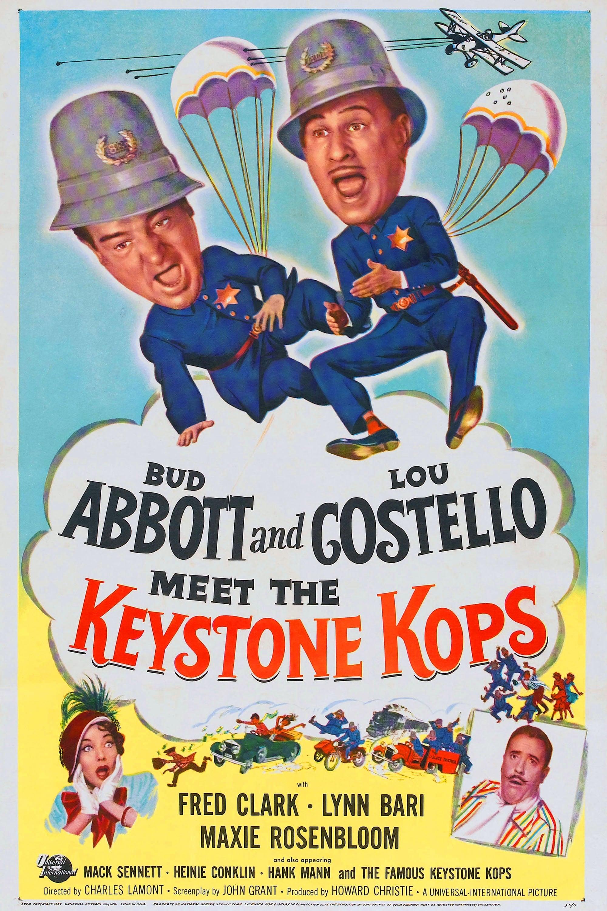 Abbott and Costello Meet the Keystone Kops poster