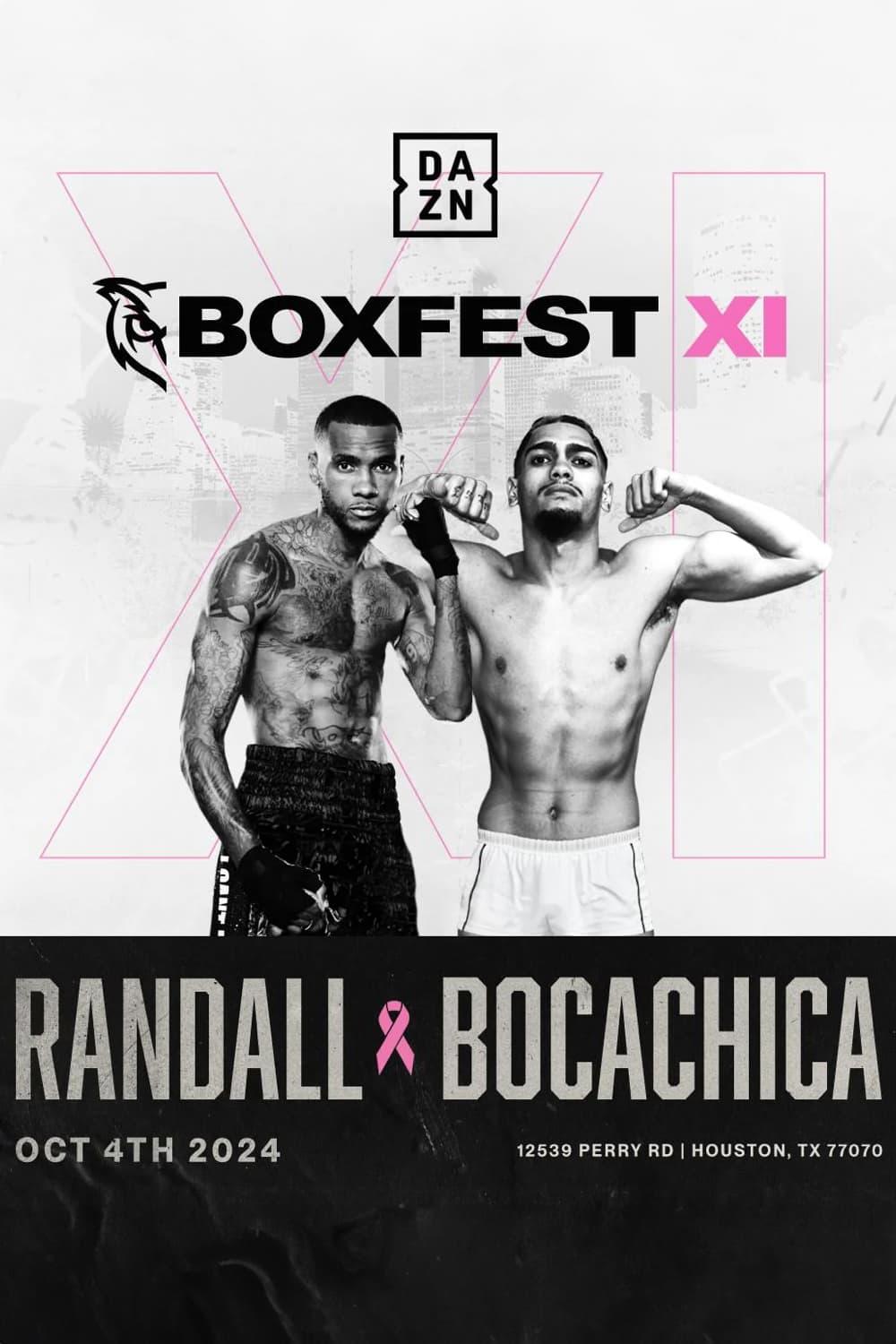 Quinton Randall vs. Janelson Bocachica poster