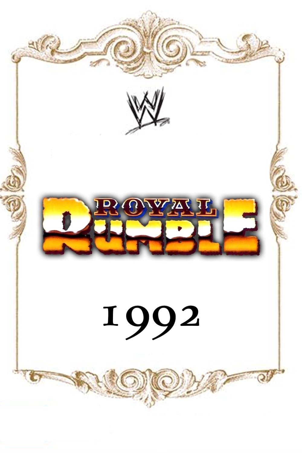 WWE Royal Rumble 1992 poster
