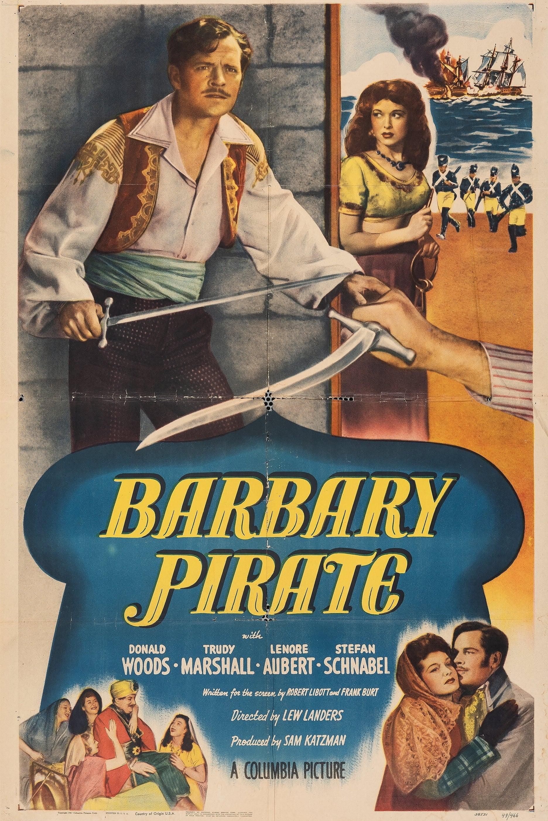 Barbary Pirate poster