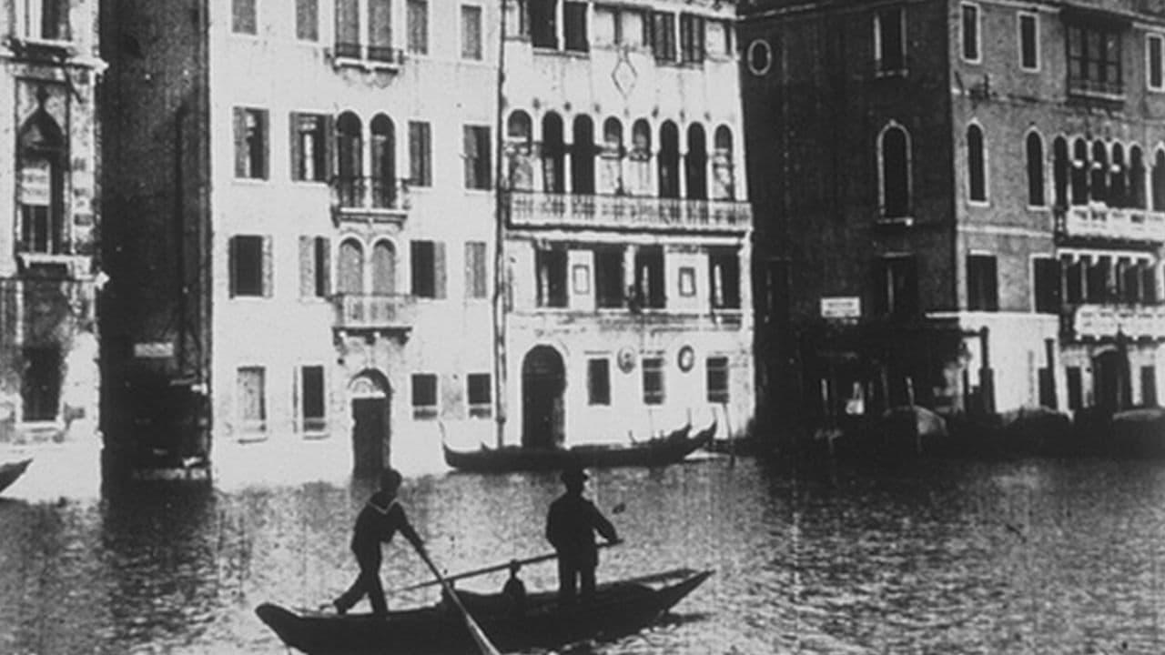 Panorama du grand Canal pris d'un bateau backdrop