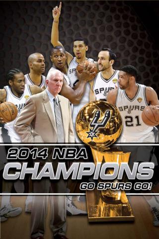 2014 NBA Champions: Go Spurs Go poster