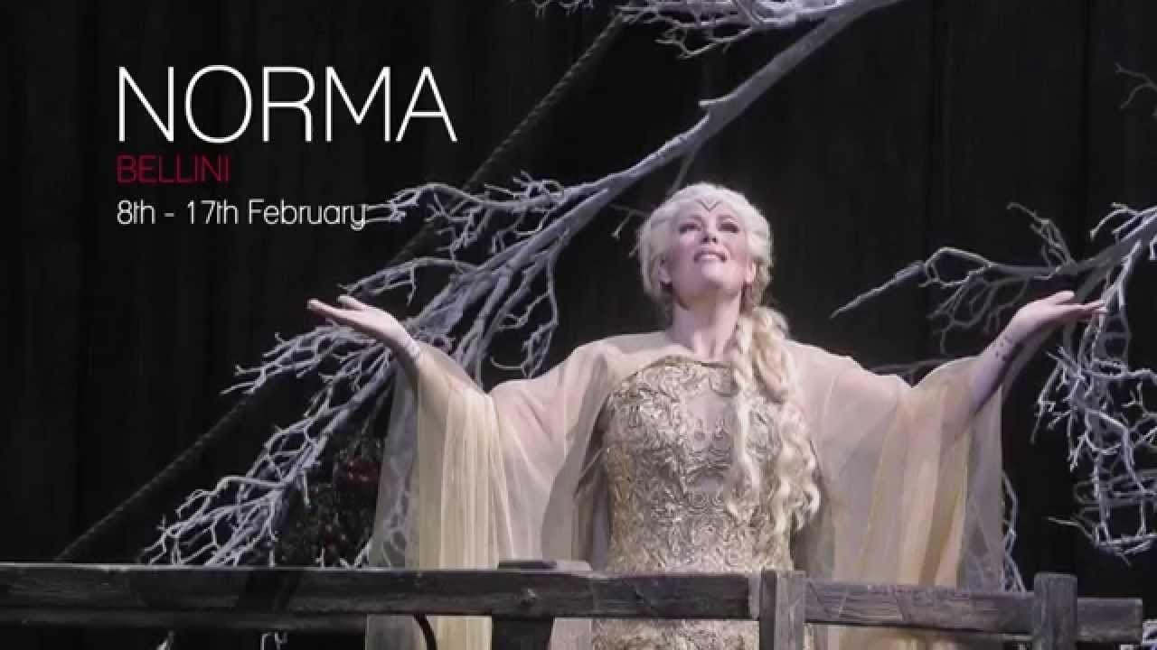 Bellini: Norma backdrop