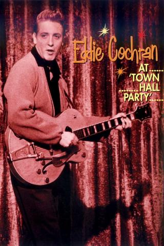 Eddie Cochran at Town Hall Party poster