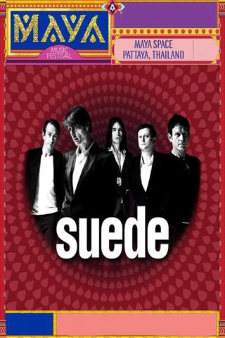 Suede - MAYA Music Festival 2020 poster