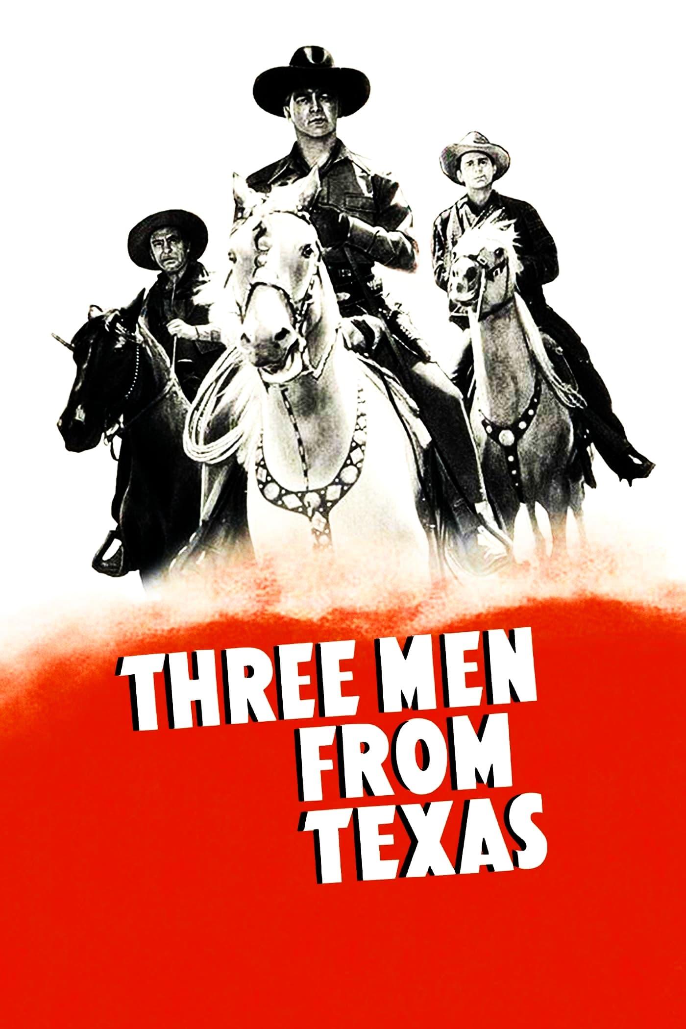 Three Men from Texas poster