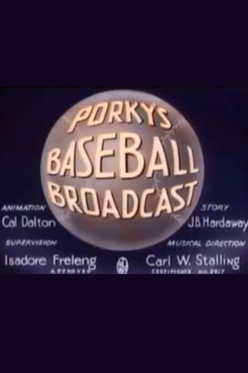 Porky's Baseball Broadcast poster