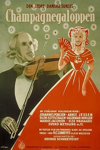 Champagnegaloppen poster