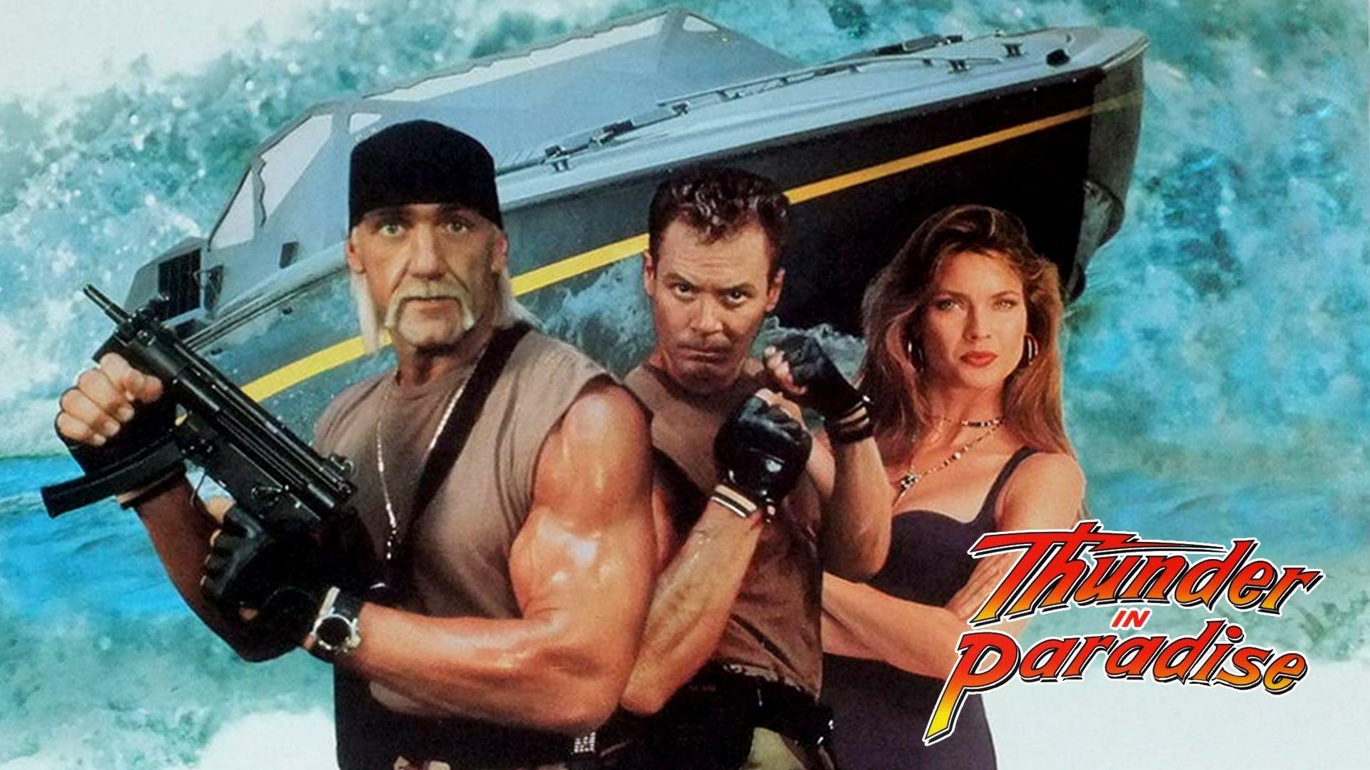 Thunder in Paradise backdrop