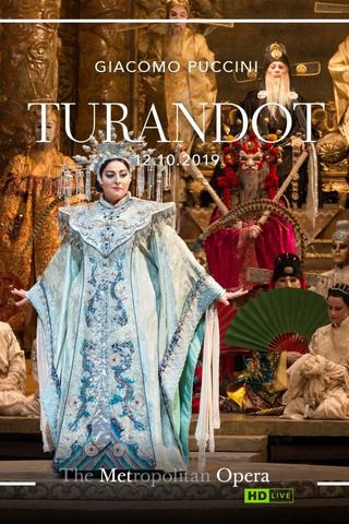 The Metropolitan Opera: Turandot poster