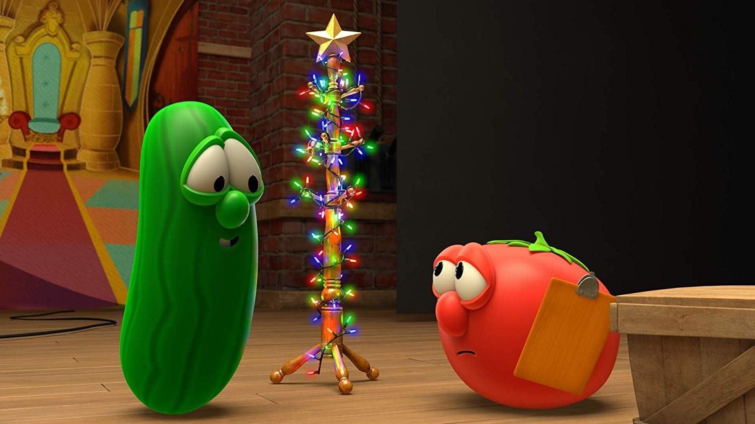 VeggieTales: The Best Christmas Gift backdrop