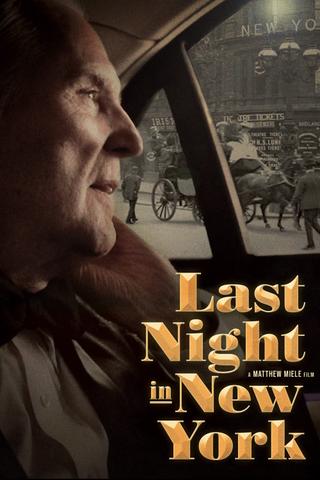 Last Night in New York poster