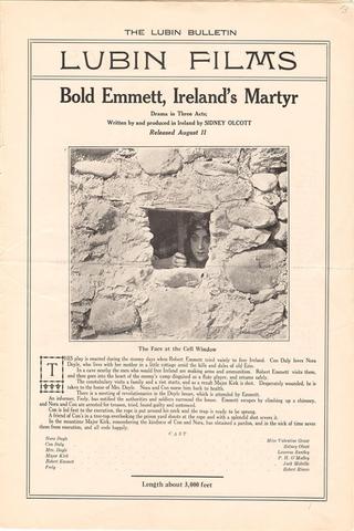 Bold Emmett, Ireland's Martyr poster
