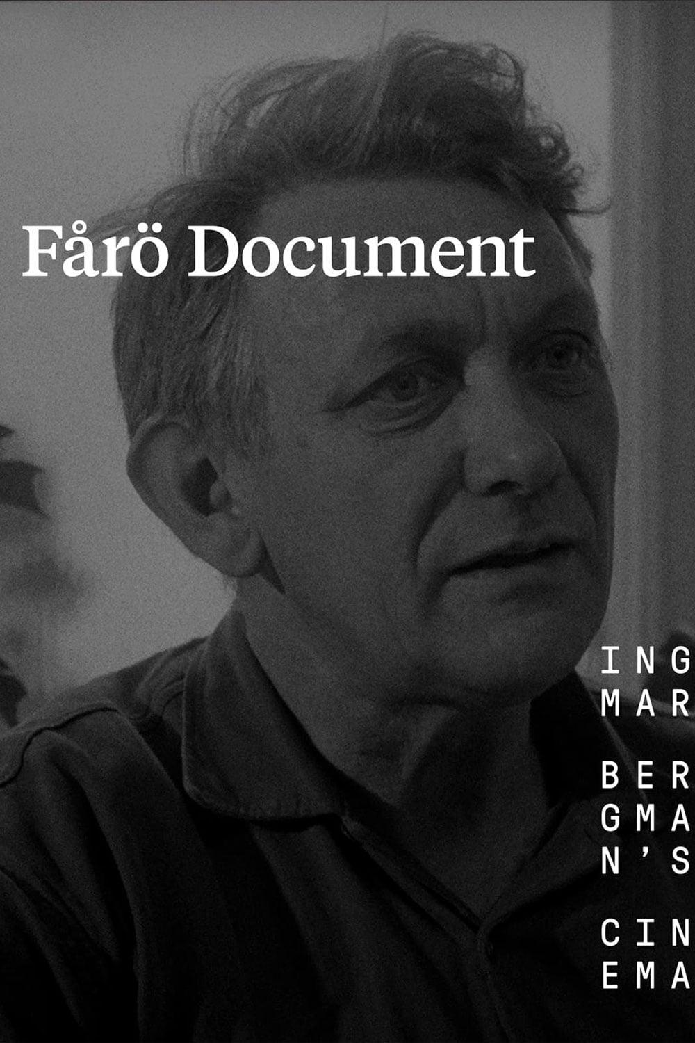 Fårö Document poster