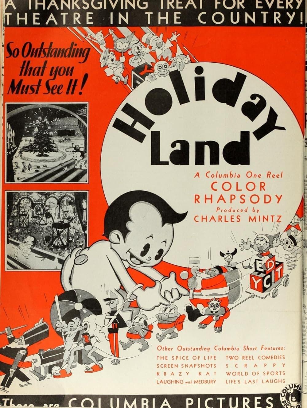 Holiday Land poster