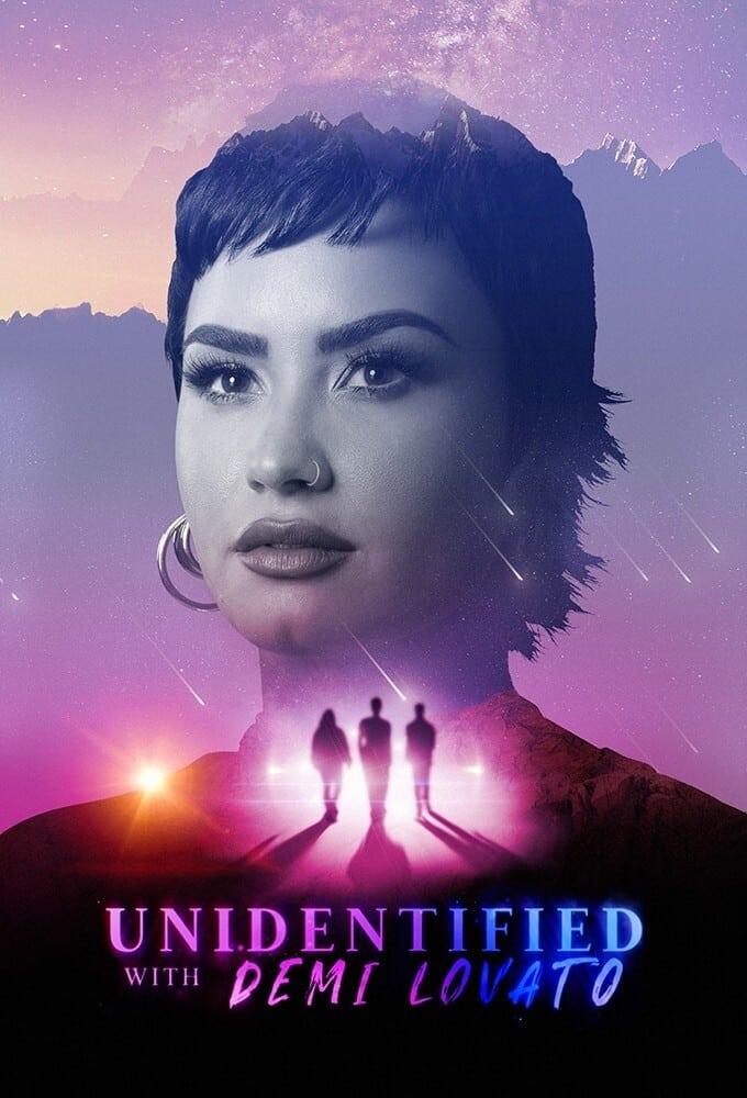 Unidentified with Demi Lovato poster