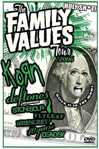 Family Values Tour 2006 poster