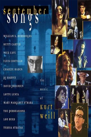 September Songs: The Music of Kurt Weill poster