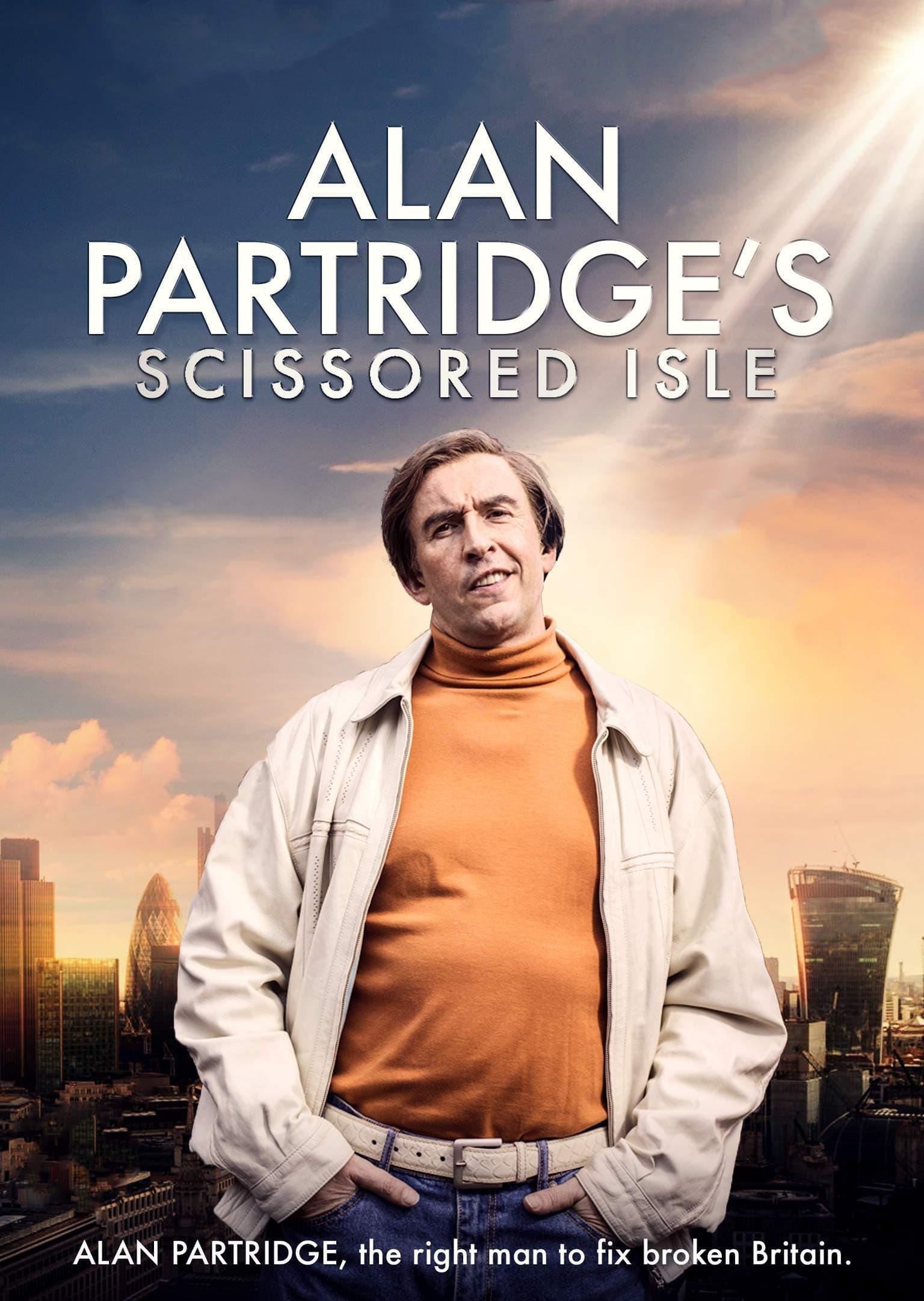 Alan Partridge's Scissored Isle poster