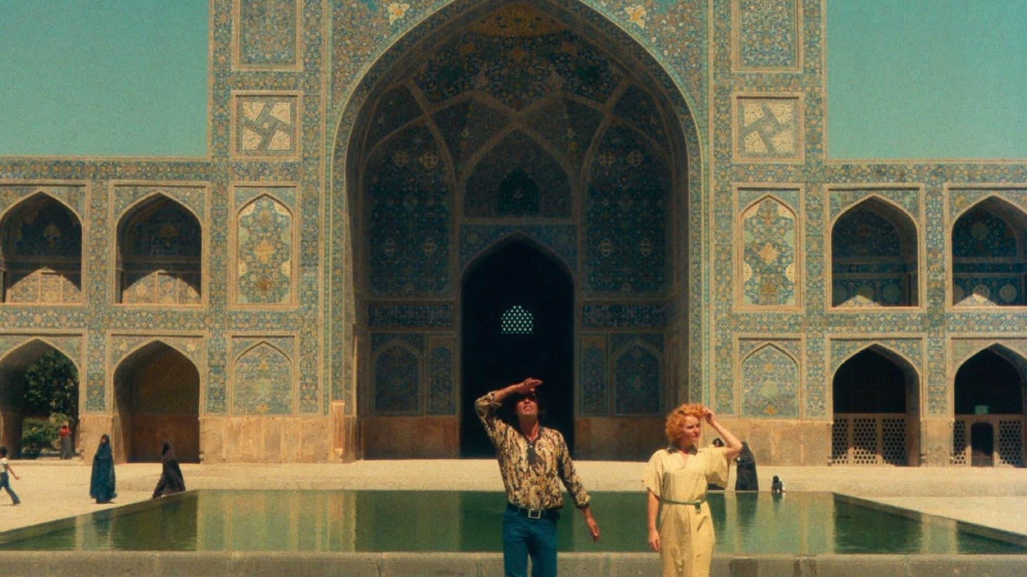 The Pleasure of Love in Iran backdrop