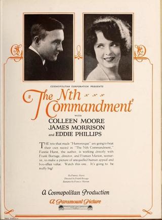 The Nth Commandment poster