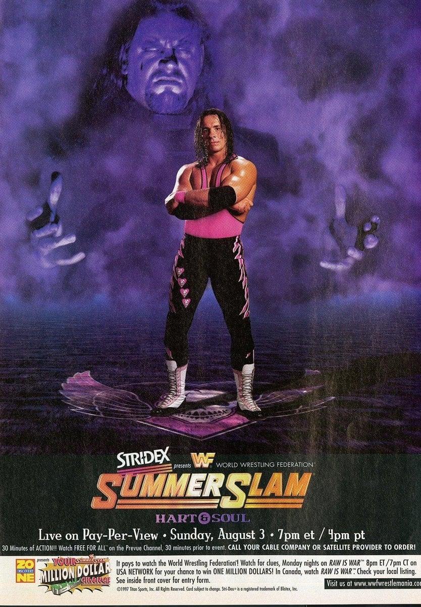 WWE SummerSlam 1997 poster