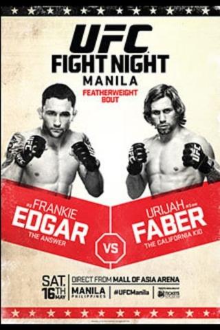 UFC Fight Night 66: Edgar vs. Faber poster