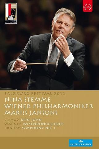 Salzburg Festival 2012 Wiener Philharmoniker poster