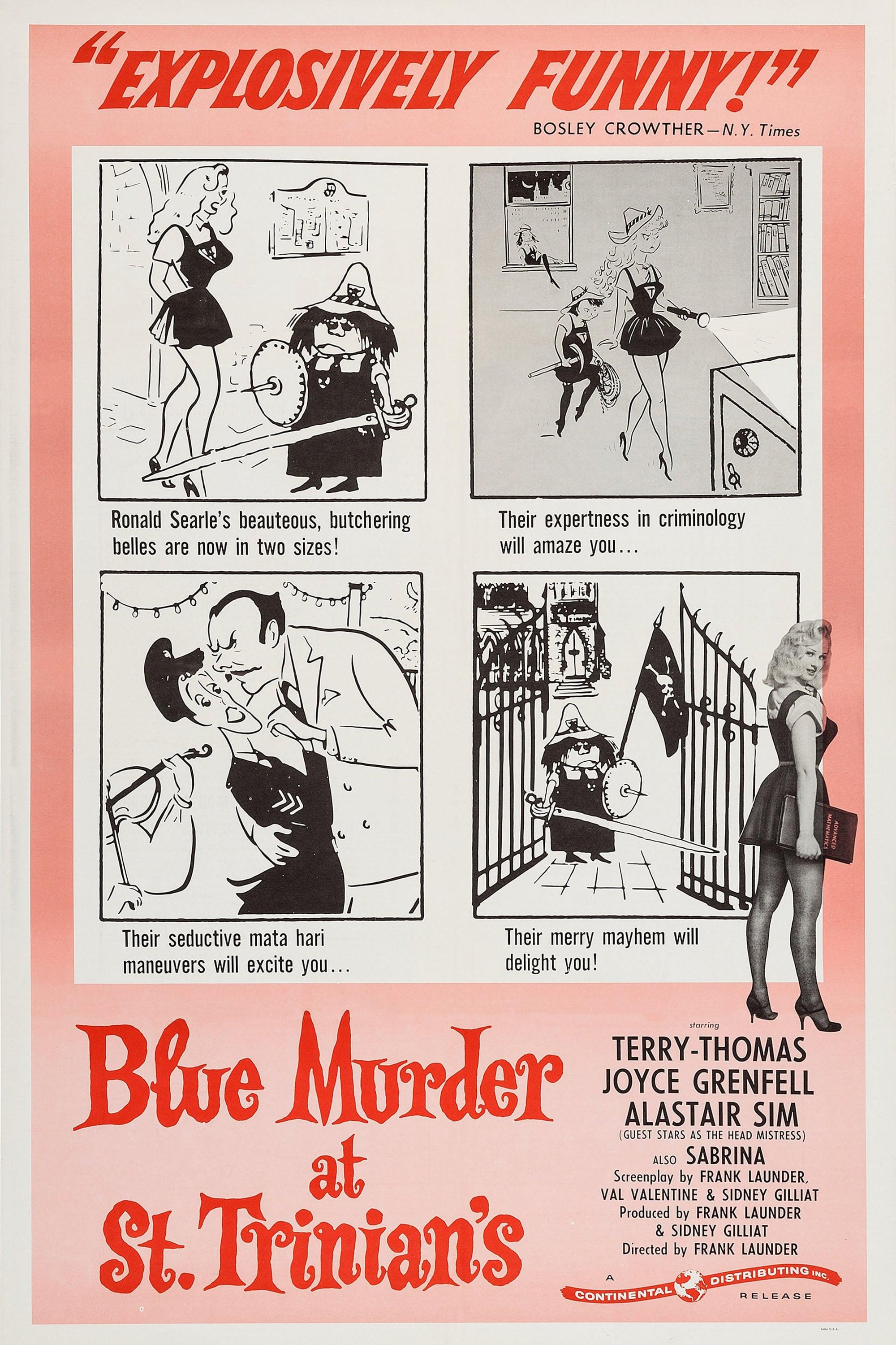 Blue Murder at St. Trinian's poster