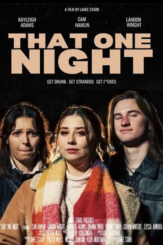 That One Night poster