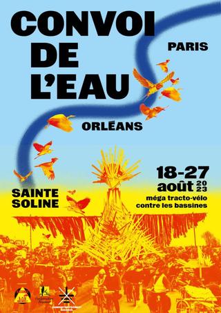 Le convoi de l'eau poster