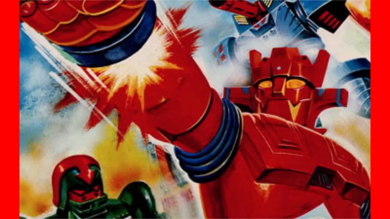 Super Robot Mach Baron backdrop