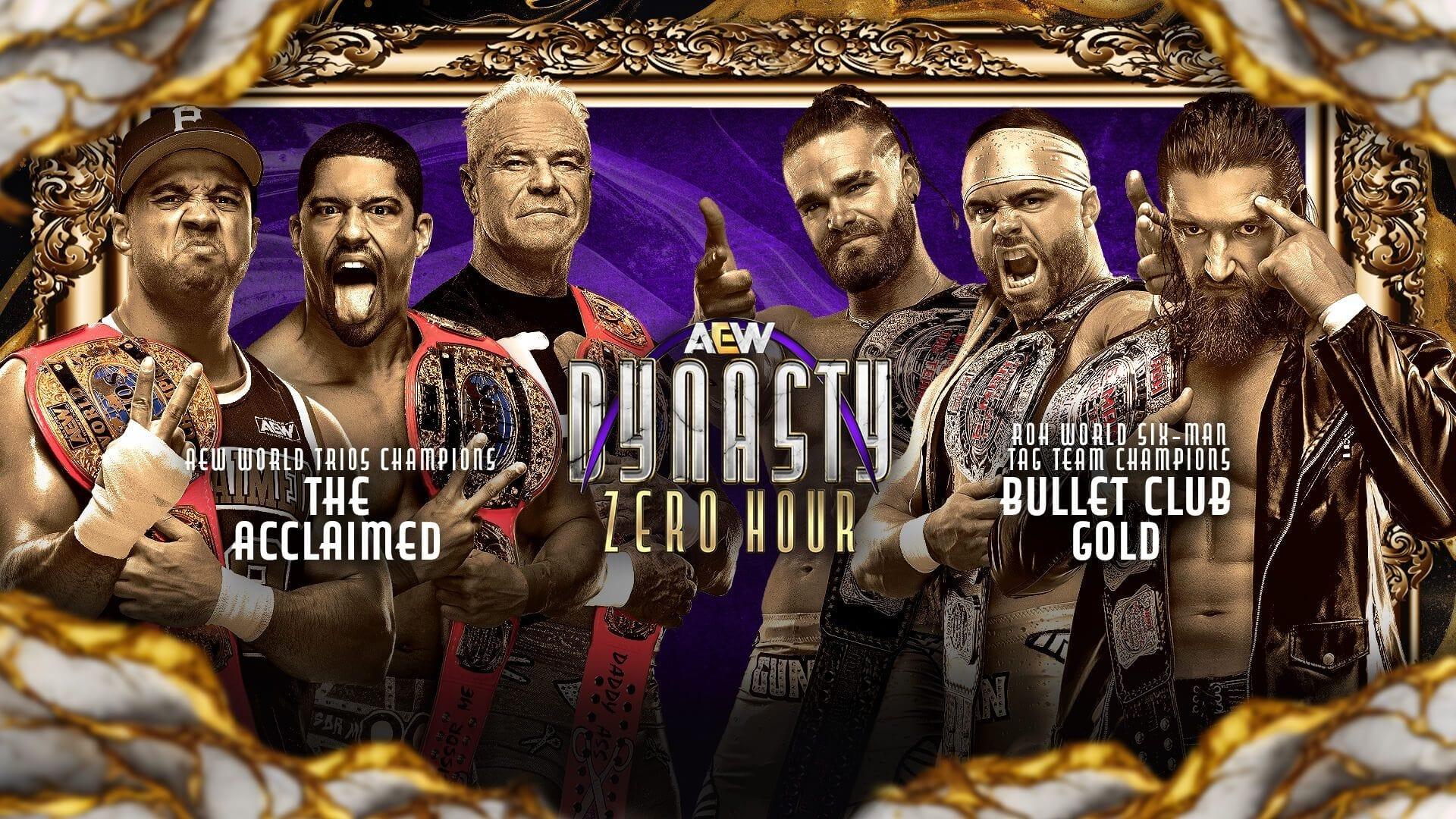 AEW Dynasty: Zero Hour backdrop