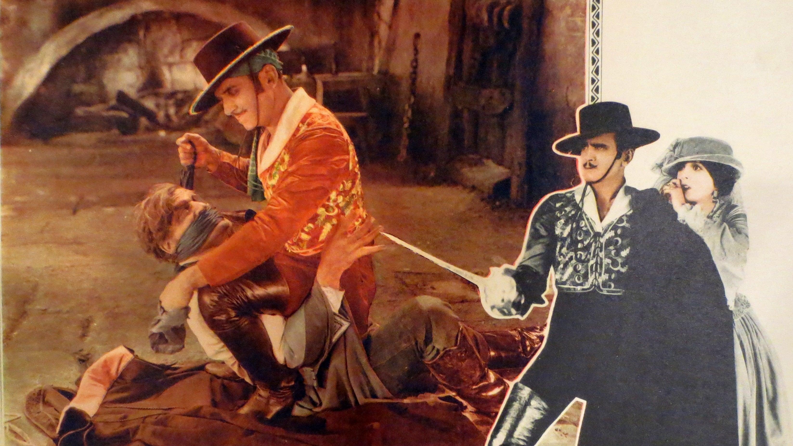 Don Q Son of Zorro backdrop