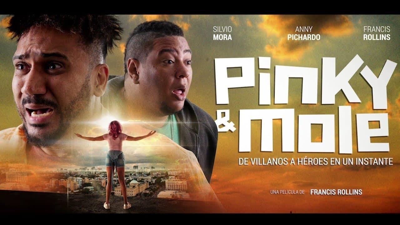 Pinky & Mole backdrop