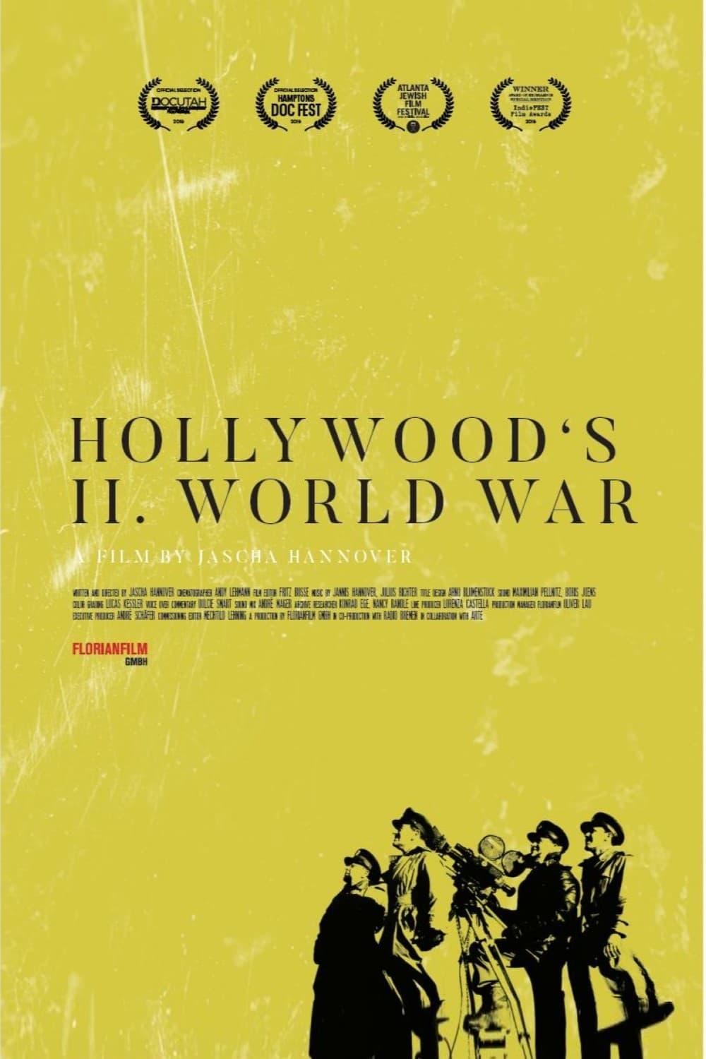 Hollywood's Second World War poster