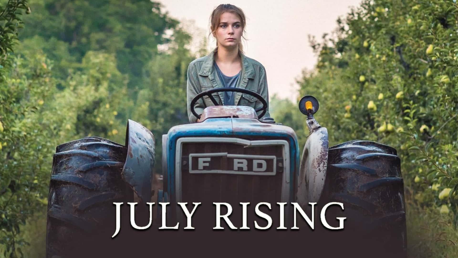 July Rising backdrop