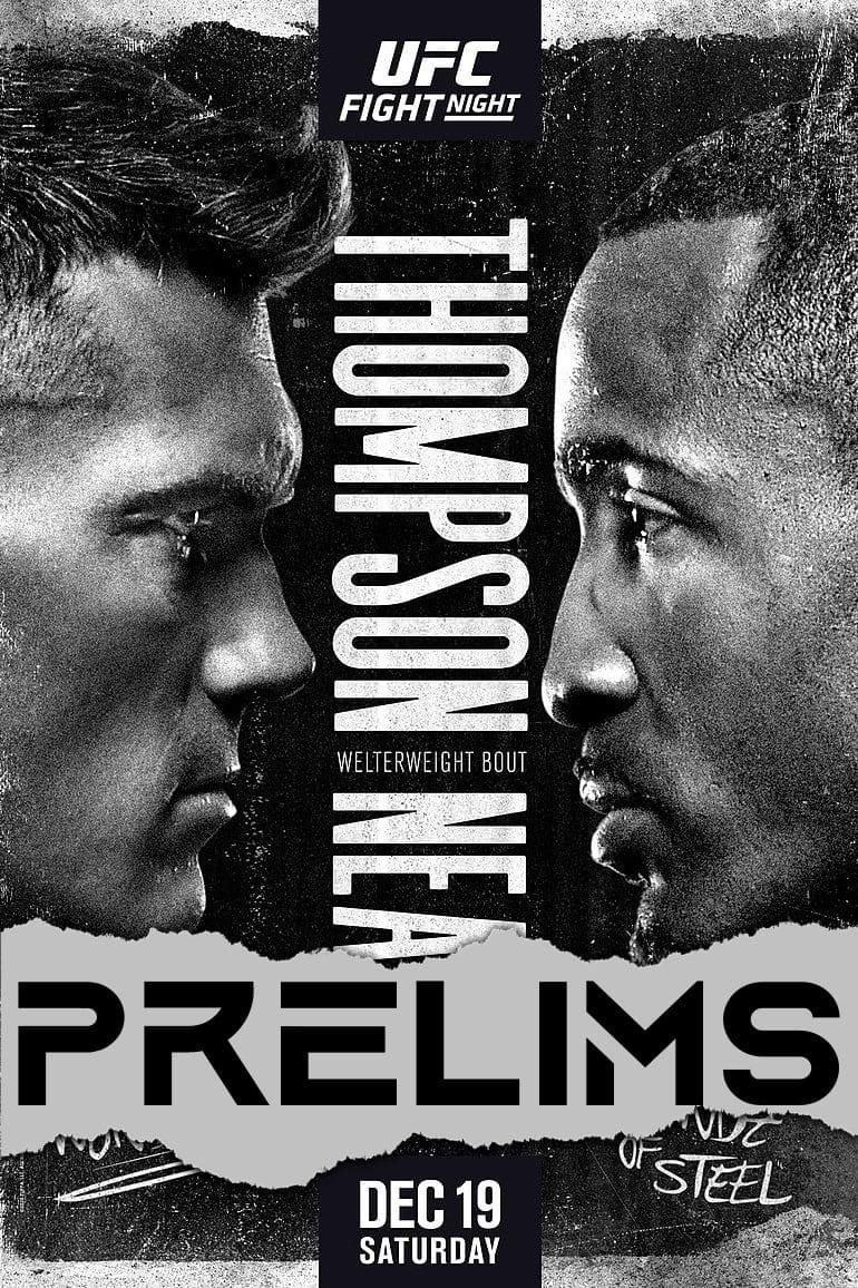 UFC Fight Night 183: Thompson vs. Neal poster